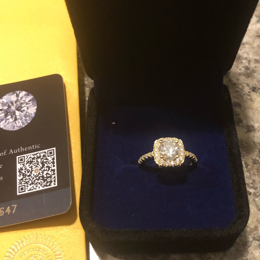 New Certified 1ct. Diamond Engagement Ring
